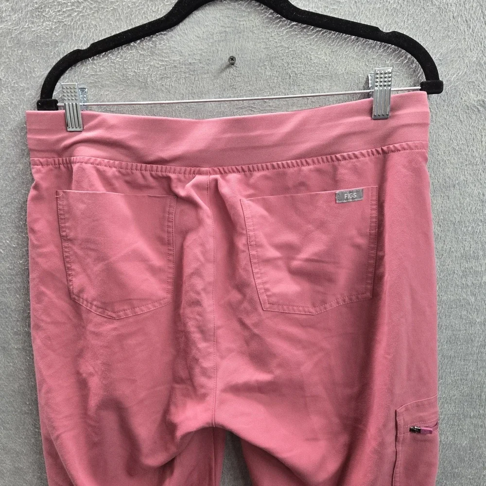 FIGS Women Scrub Pants MT Pink Zamora Jogger 31